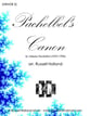 Pachelbel's Canon Concert Band sheet music cover